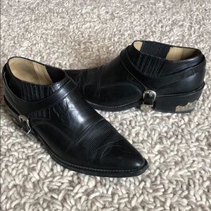 RARE Toga Pulla low ankle bootie black size 40